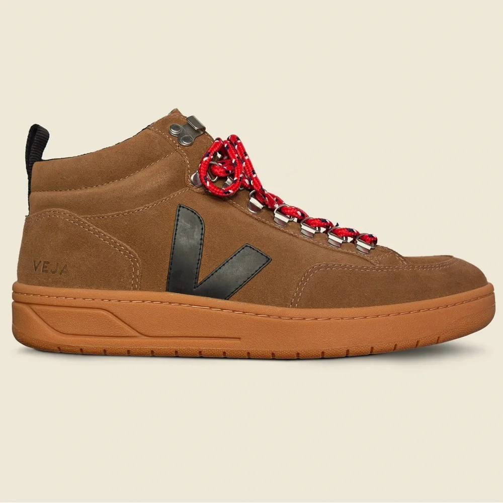 Veja Roraima Suede Sneaker, Brown /‎ Black